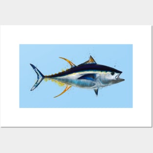 Yellowfin Tuna Posters and Art